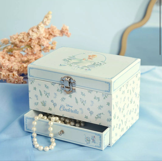 Disney Pastel Princess Cinderella Music Jewelry Box