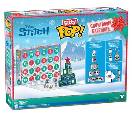 "Funko Disney Bitty POP! Stitch aftelkalender – verzamelitem en feestdagen cadeau"