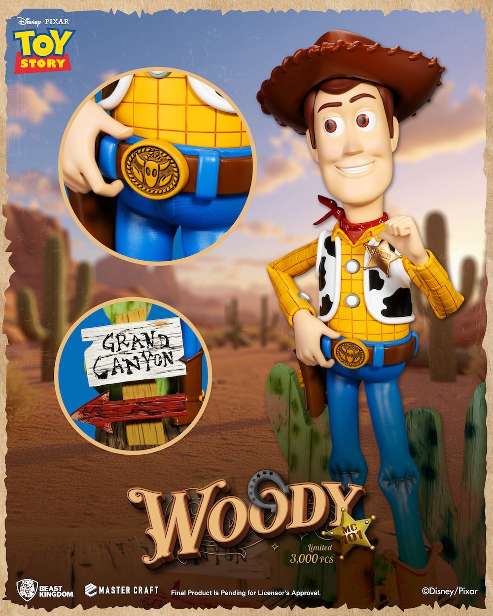 Beast Kingdom Toy Story ‘Woody’ (Pre Order)