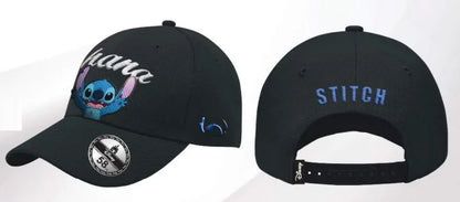 Disney Stitch “Ohana” baseball cap met zacht materiaal, comfortabele pasvorm en verstelbare sluiting.