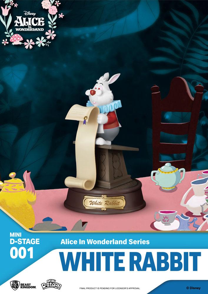 Een betoverende set voor Disney-fans! 🐇🍄 De Mini D-Stage 6 beeldjes van Alice in Wonderland zijn charmant, gedetailleerd en perfect om te displayen.