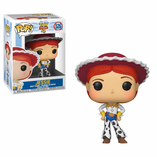 POP Disney N° 526 Jessie – Funko vinylfiguur van de moedige cowgirl uit Toy Story 4, collectible voor Disney-fans, perfect voor bureau, plank of collectie.