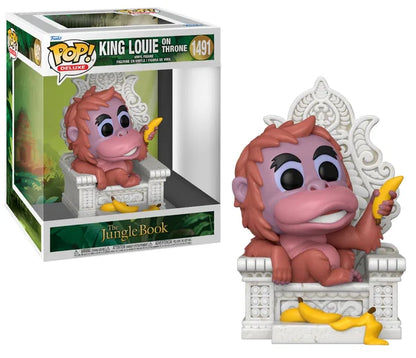 Funko Pop King Louie #1491 uit The Jungle Book Disney figuur in swingende orang-oetan stijl verzamelobject