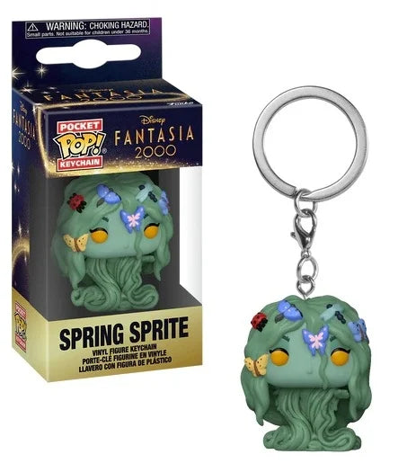 POP Keychain Spring Sprite Disney Fantasia 2000 sleutelhanger bosgeest verzamelitem