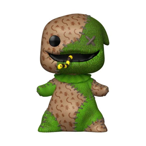Ontdek Oogie Boogie in een geheel nieuwe look! Deze POP Disney Patchwork Oogie Boogie is een kleurrijk en gedetailleerd figurine dat perfect is voor display of als aanvulling op je Disney-collectie.