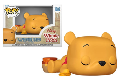 POP Disney N° 1682 Sleeping Pooh – Funko vinylfiguur van Winnie the Pooh, collectible voor Disney-fans en verzamelaars.