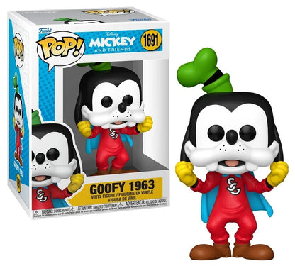 Stap terug in de tijd met deze Goofy Through the Ages – 1963 Funko POP!. Goofy is uitgevoerd in zijn herkenbare jaren ’60-look, wat dit figuur een echte nostalgische uitstraling geeft. Een prachtige aanvulling voor iedere Disney- of Funko-verzameling.