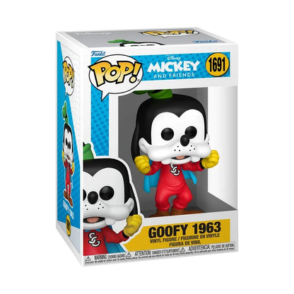 Goofy zoals je hem kent uit de jaren ’60! 🤍 Deze Goofy Through the Ages – 1963 Funko POP! brengt nostalgie en charme samen in één vrolijke figurine. Een echte eyecatcher voor elke Disney- en Funko-collectie.