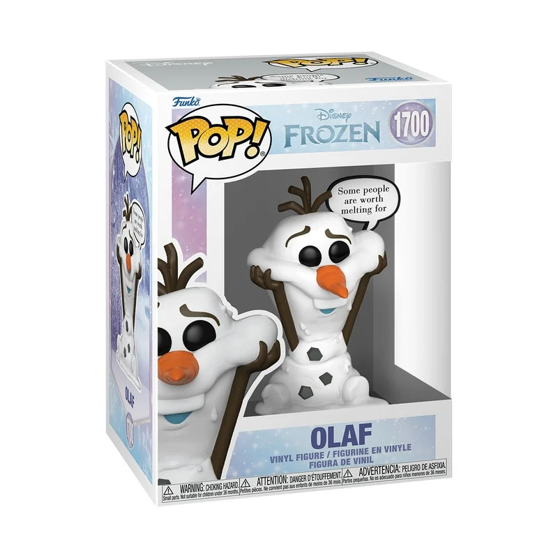 Limited edition Olaf POP Disney N° 1700 – iconische sneeuwpop vinyl collectible van Frozen, ideaal voor Disney verzamelaars.