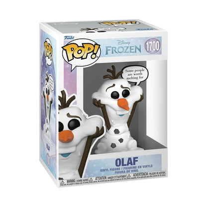 Limited edition Olaf POP Disney N° 1700 – iconische sneeuwpop vinyl collectible van Frozen, ideaal voor Disney verzamelaars.