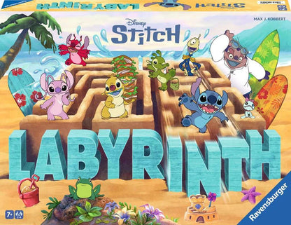 Disney STITCH Labyrinth spel strategisch bordspel met verschuifbaar doolhof