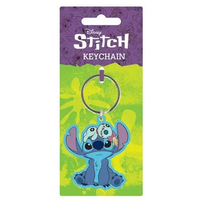 Stitch en Scrump sleutelhanger Disney Lilo en Stitch accessoire voor sleutels tas of rugzak compact lichtgewicht cadeau voor fans