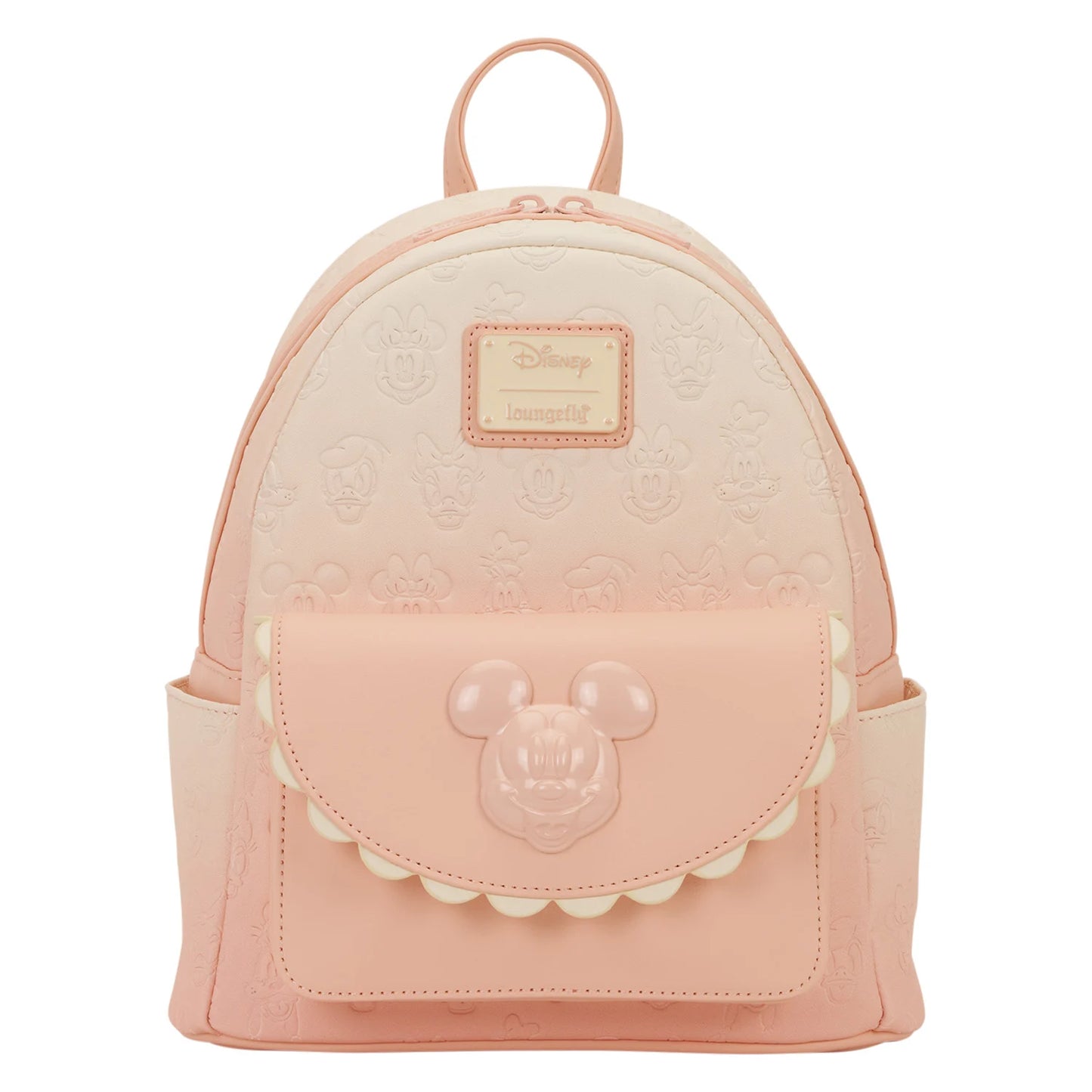 Mickey & Friends Loungefly Roze Rugzak – stijlvolle Disney rugzak met Mickey, Minnie en vrienden design