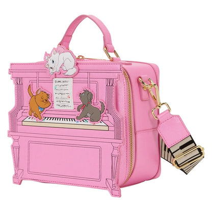 Officieel Disney Loungefly crossbody tas met verstelbare schouderriem en hoogwaardig, duurzaam materiaal.
