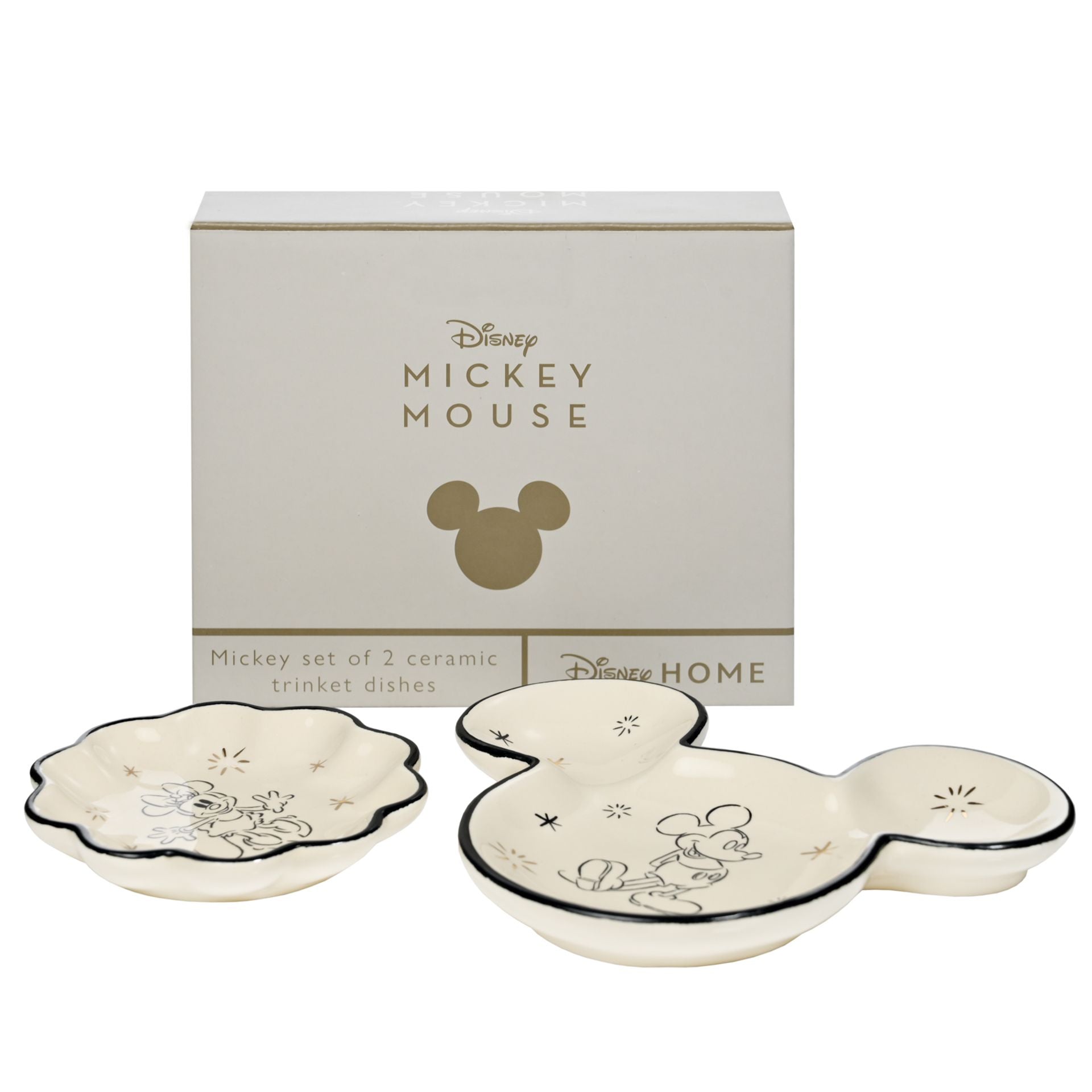 Disney Home Mickey en Minnie Schaaltjes ‘Trinket Dishes’ - [shop_namen] - [product-type] 