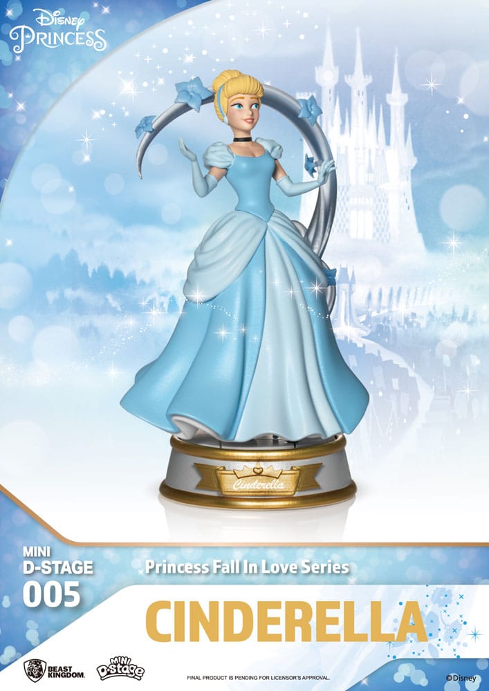 Mini-diorama’s van Disney-prinsessen die de mooiste momenten uit Disney-films vangen, met een perfecte afwerking en realistische details.