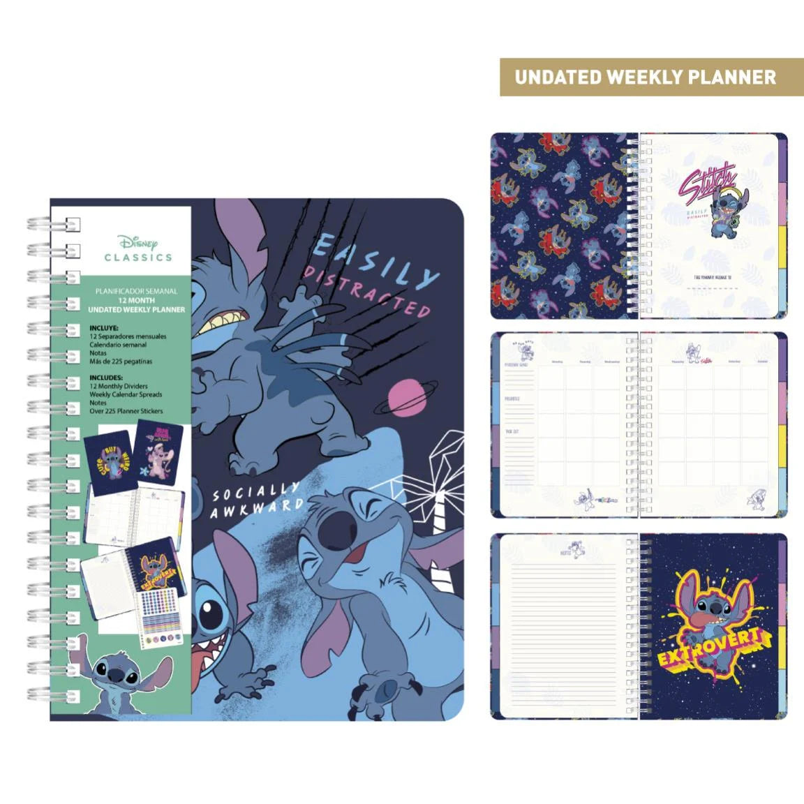 Disney Stitch Weekplanner - [shop_namen] - [product-type] 