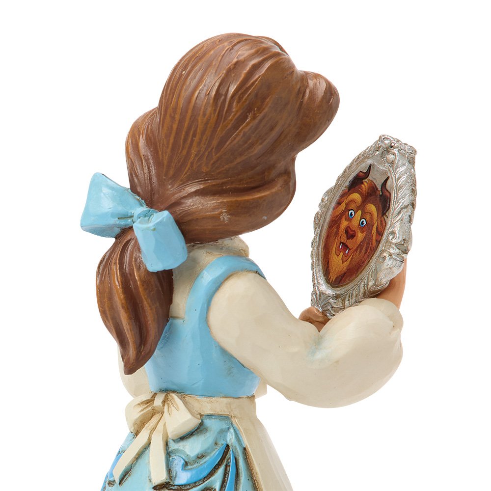 Geef een magisch Disney-cadeau met het A Glimpse Within ‘Belle Mirror’ beeldje. Ideaal voor verzamelaars en fans van Belle en Disney-magie.