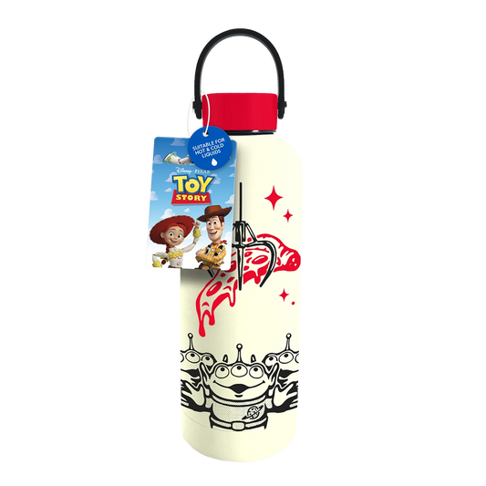Toy Story Pizza Planet drinkfles met Disney Pixar design, herbruikbare waterfles geïnspireerd op Pizza Planet uit Toy Story films voor dagelijks gebruik