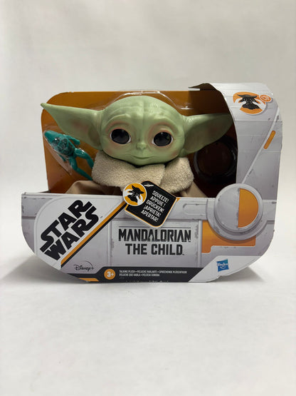 Star Wars The Mandalorian - The Child Yoda Talking Plush - Speelfiguur