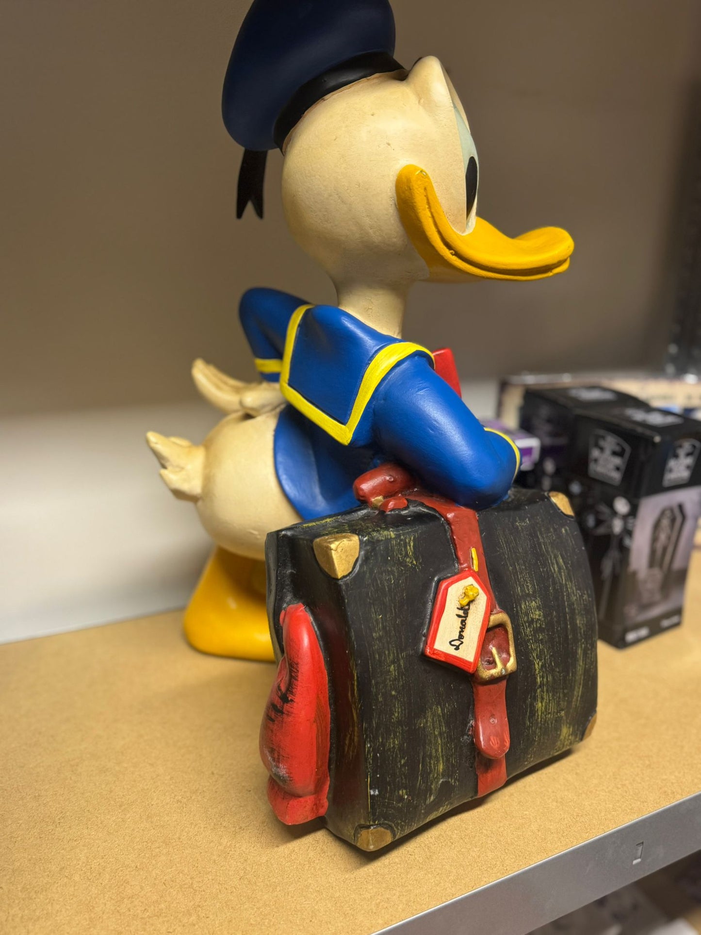 Donald Duck beeld vintage Disney verzamelobject jaren 90