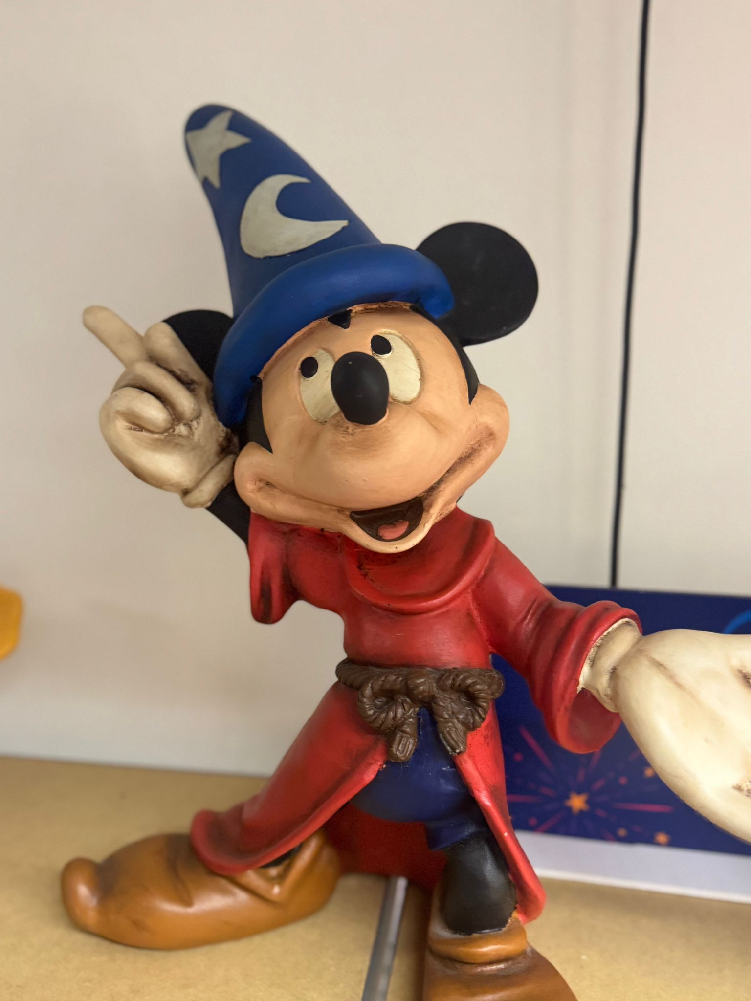 Mickey Mouse Sorcerer hoed Fantasia verzamelobject