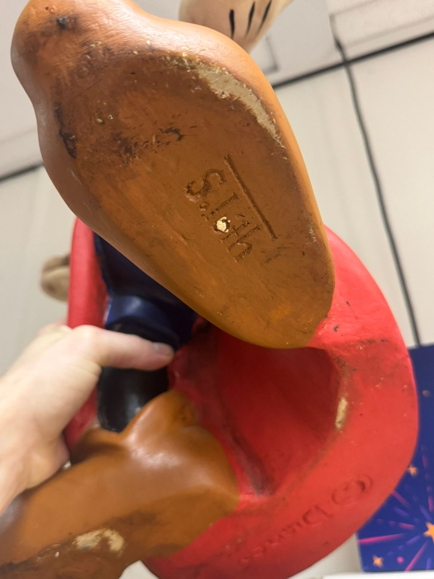 Detail van groot Mickey Mouse Sorcerer Disney beeld