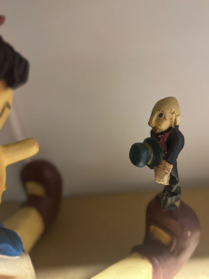 Disney Pinokkio beeld met Japie Krekel verzamelobject