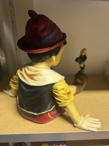 Klassiek Disney Pinokkio met Japie Krekel beeld vintage collectie