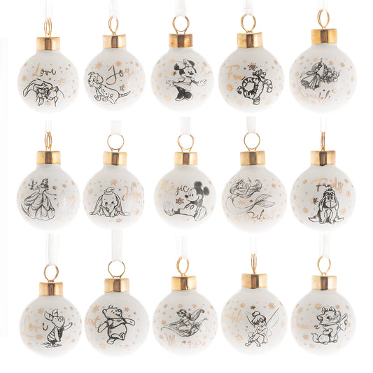 Disney set met 15 Kleine Kerstballen - [shop_namen] - [product-type] 