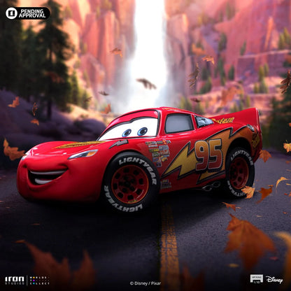 Disney Pixar Lightning McQueen statue Iron Studios Cars collectible
