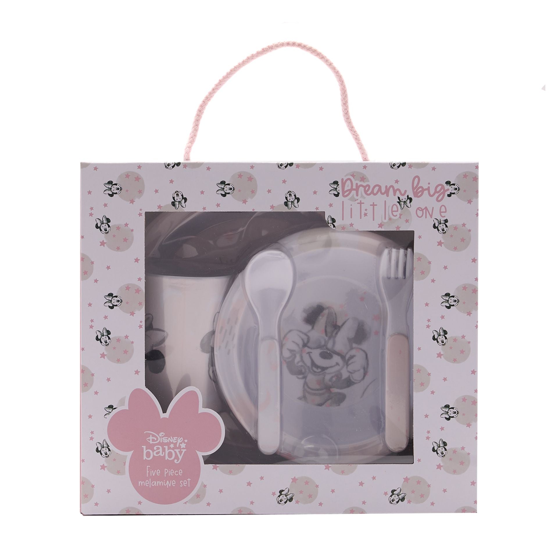 Disney Baby Minnie Mouse 5-delige Ontbijtset - Started With The Mouse