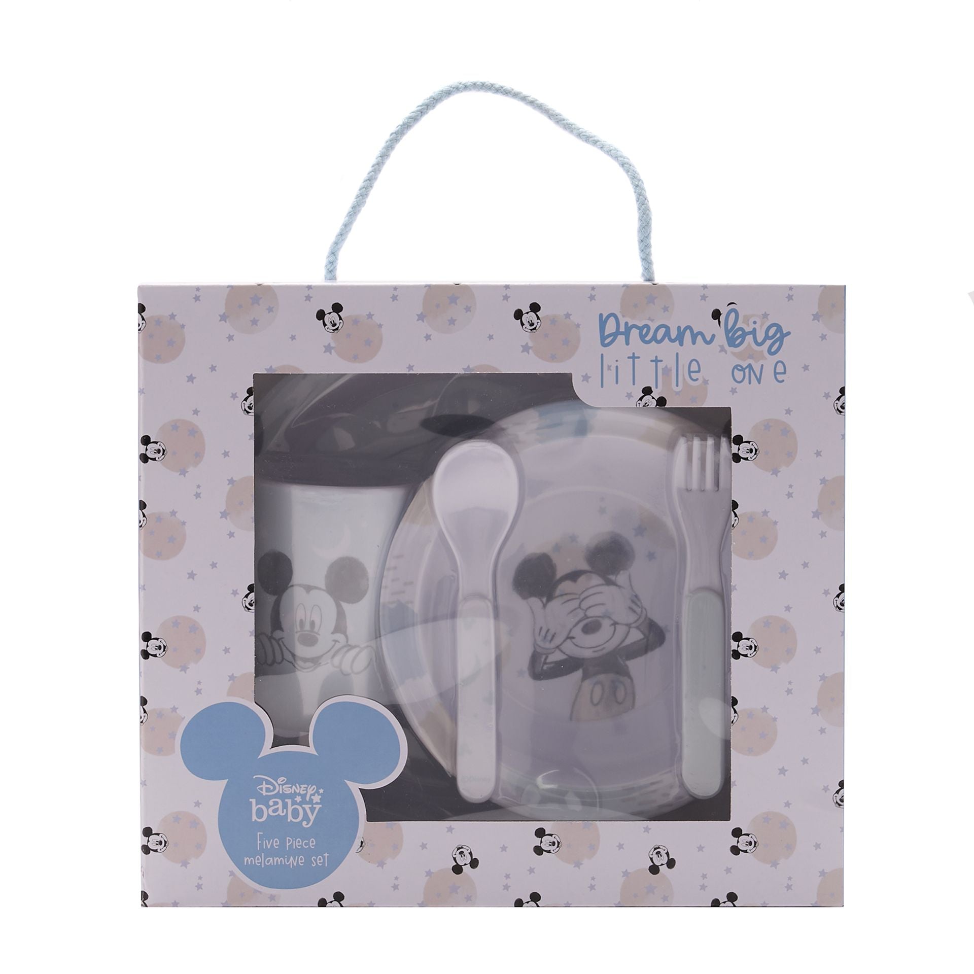 Disney Baby Mickey Mouse 5-delige Ontbijtset - Started With The Mouse