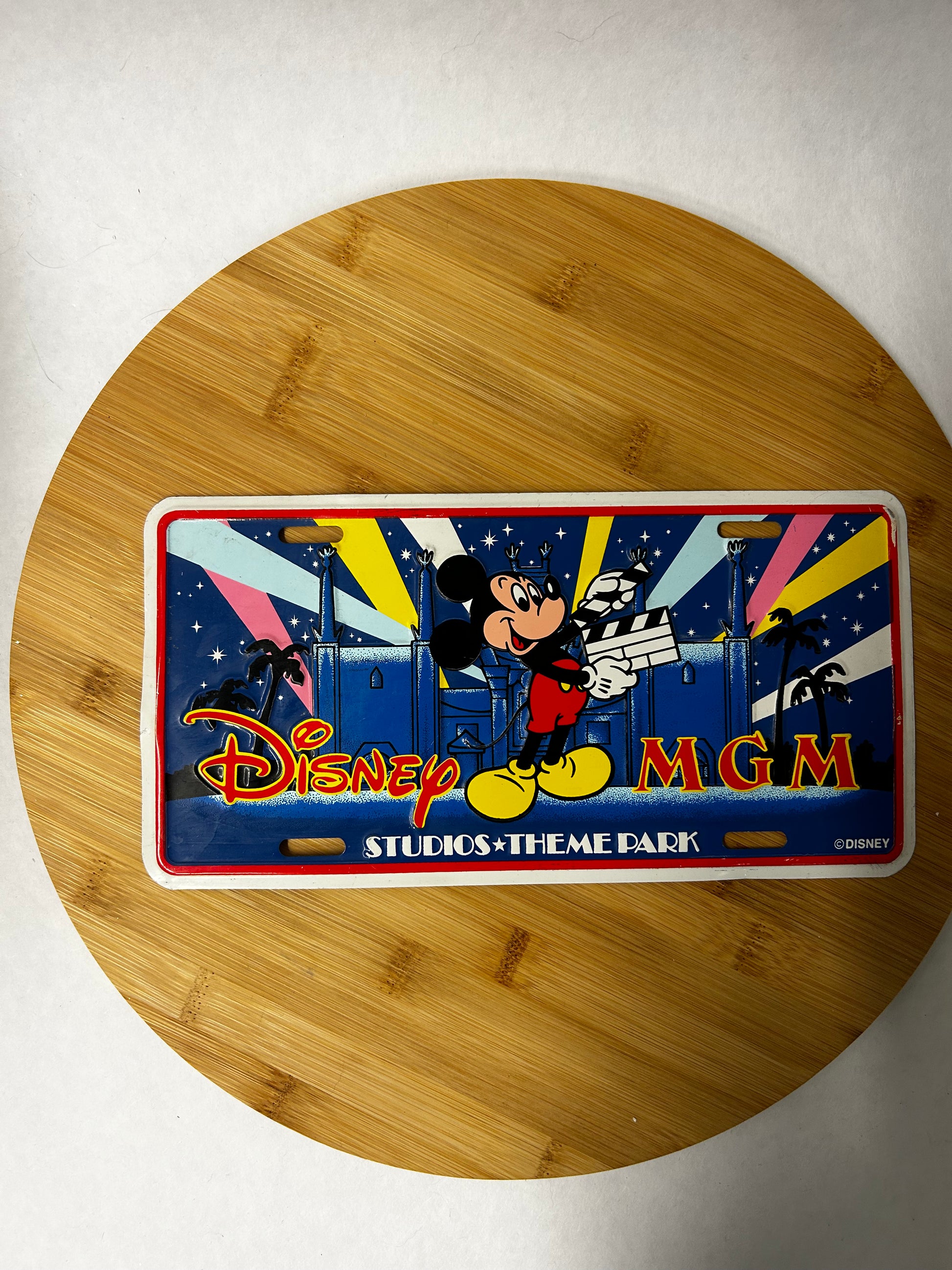 Disney Studios license plate 'MGM Studio's Themepark' - [shop_namen] - [product-type] 