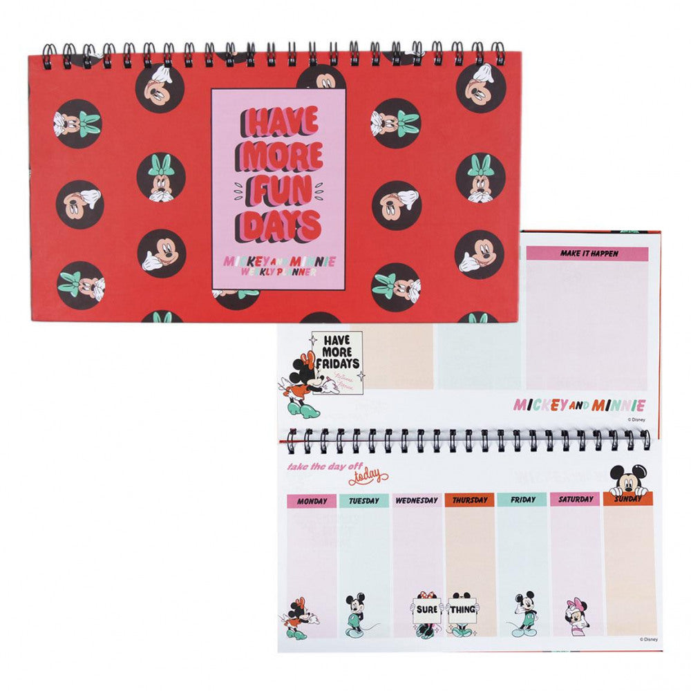 Minnie Mouse weekplanner - Started With The Mouse