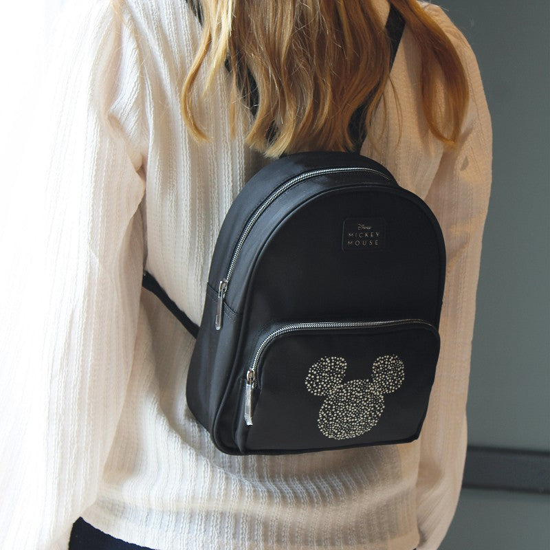 Speelse Mickey Mouse print in stippen, perfect voor fans van het tekenfiguur.