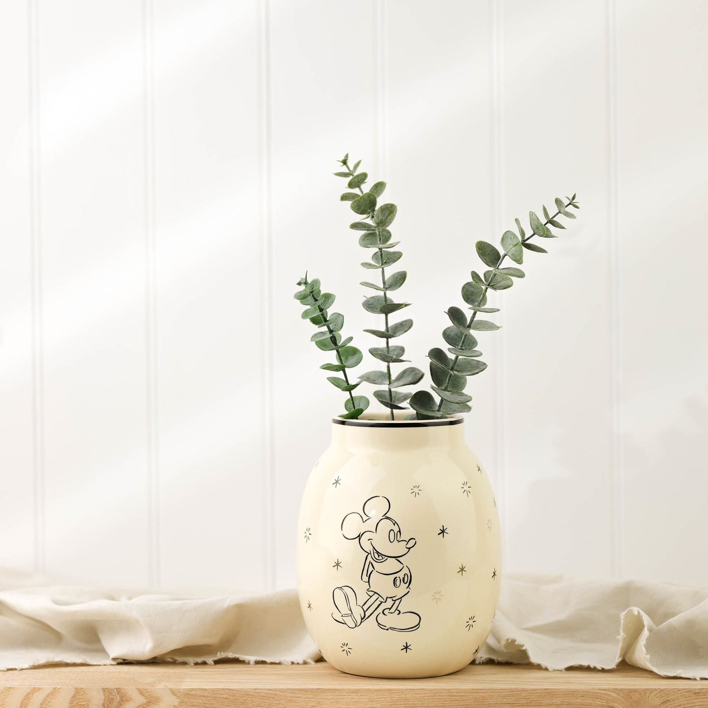 Disney Mickey Mouse Vase Gold Foiled - [shop_namen] - [product-type] 