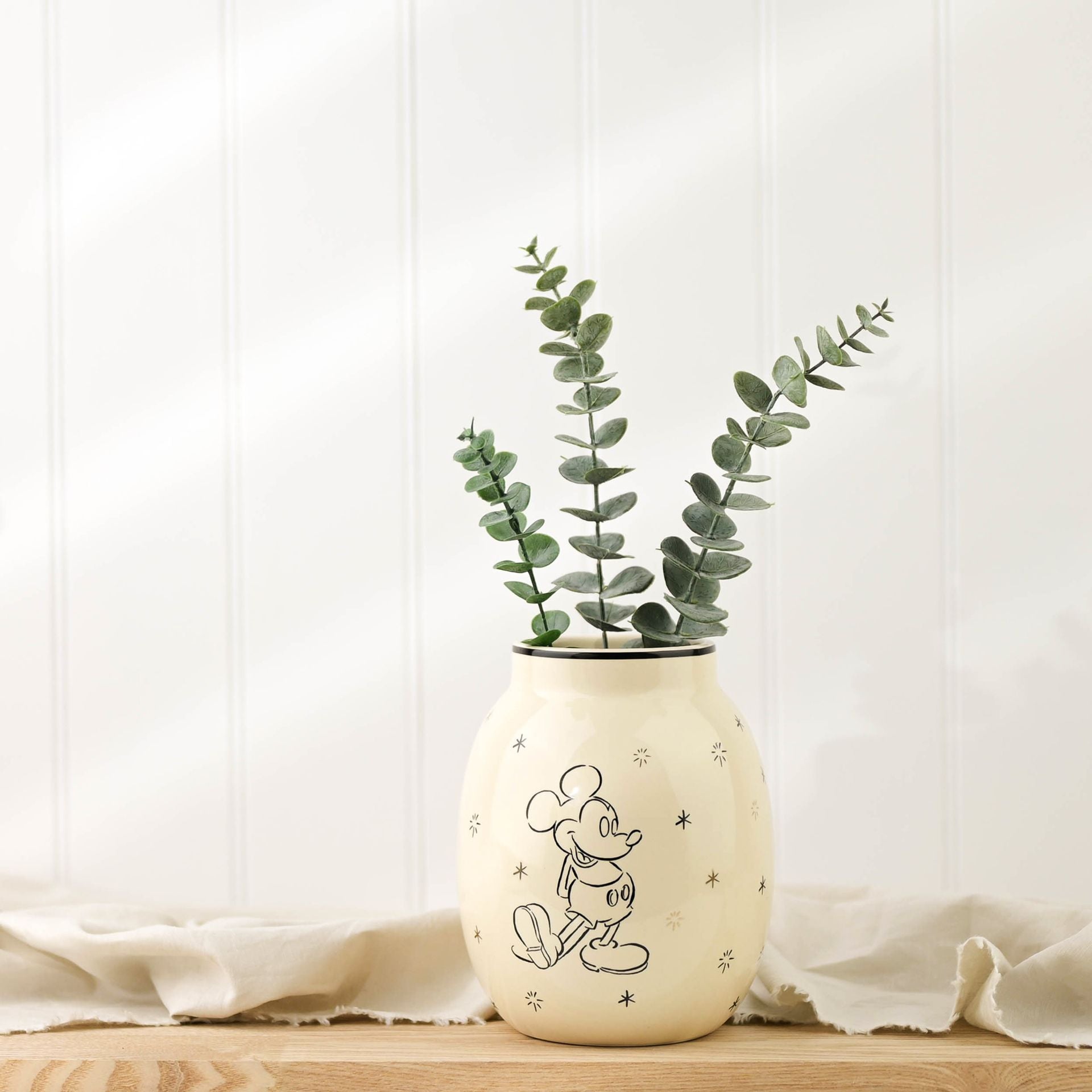 Disney Mickey Mouse Vase Gold Foiled - [shop_namen] - [product-type] 