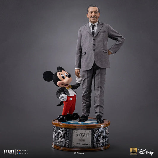 Iron Studios Walt Disney en Mickey Mouse 1/4 statue Legacy Replica Disney collectible