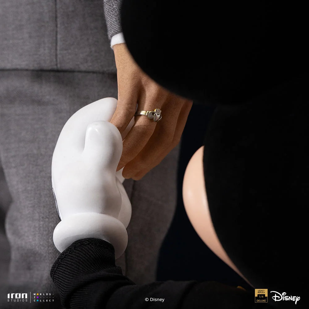 
Walt Disney en Mickey Mouse nostalgisch displaybeeld Iron Studios 1/4 schaal