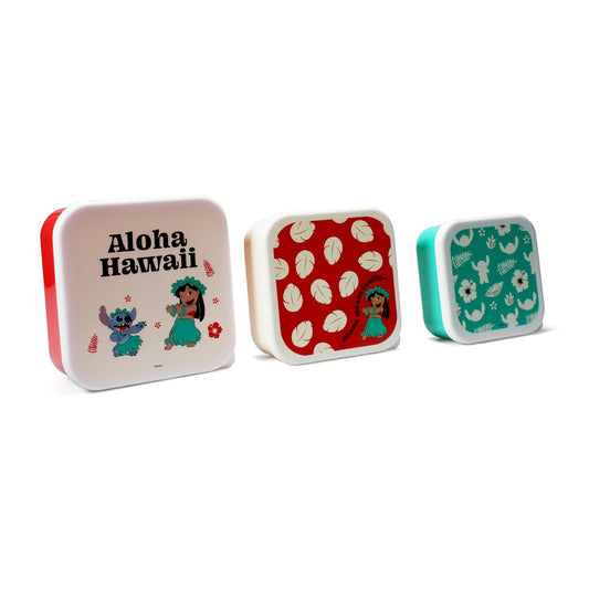 Disney Lilo & Stitch Snackdoosjes ‘Set van 3’ - [shop_namen] - [product-type] 