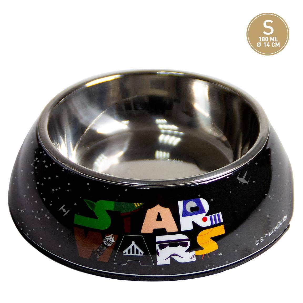 Star Wars voerbak of waterbak 'S' - Started With The Mouse